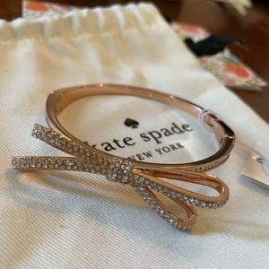 Kate Spade Rose Gold Bow Bracelet